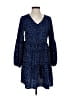 Unbranded Polka Dots Blue Casual Dress Size S - photo 1