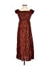 Unbranded 100% Rayon Animal Print Brown Casual Dress Size S - photo 1