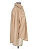 Princess Polly 100% Polyester Tan Long Sleeve Blouse Size 2 - photo 4
