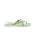 Angelo Marani Tropical Green Sandals Size EU 38 - photo 1