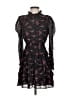 BA&SH Hearts Black Cocktail Dress Size XS (0) - photo 1