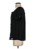 Bellatrix 100% Polyester Black Short Sleeve Blouse Size S - photo 5