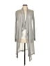 Three Dots 100% Tencel Silver Cardigan Size M - photo 1