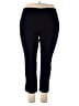 Avenue Solid Black Active Pants Size 18 - photo 1