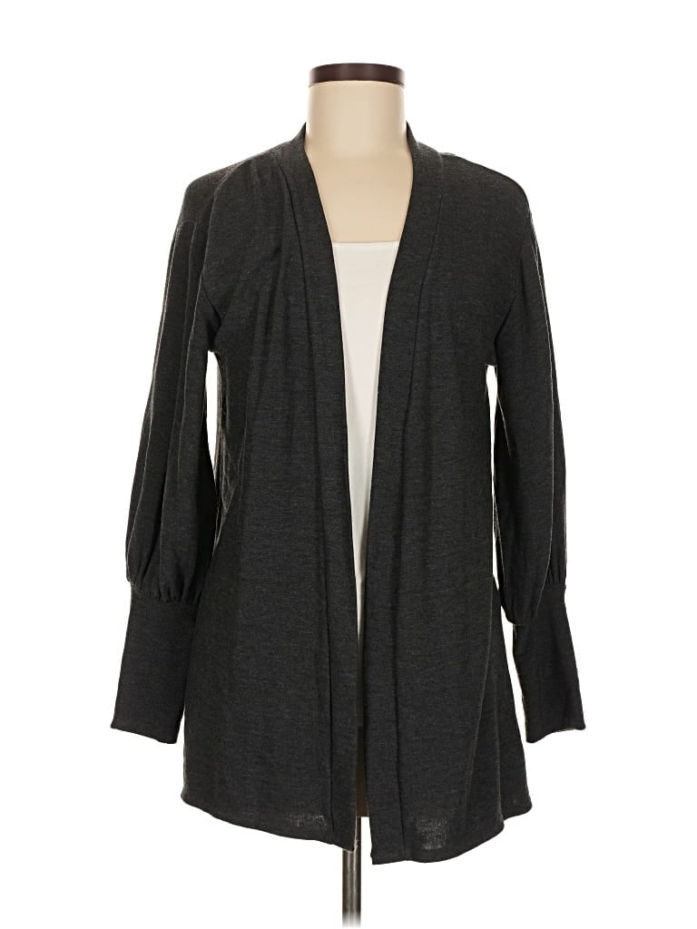 Pre-owned Chaser Cardigan Sweater In Gray