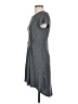 Halogen Solid Gray Casual Dress Size XS - photo 5