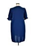 Unbranded 100% Polyester Blue Casual Dress Size XXL - photo 2