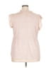 Angashion Pink Short Sleeve Blouse Size XXL - photo 2