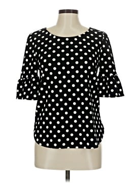 Green Envelope 3/4 Sleeve Blouse