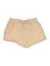 She + Sky Solid Tan Khaki Shorts Size L - photo 1