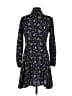 Assorted Brands 100% Rayon Print Blue Casual Dress Size S - photo 2