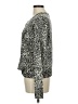 Croft & Barrow 100% Acrylic Animal Print Silver Pullover Sweater Size M - photo 5