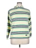 Billabong 100% Cotton Stripes Green Pullover Sweater Size 14 - photo 1