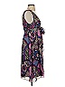 Tibi 100% Silk Paisley Purple Cocktail Dress Size 4 - photo 4