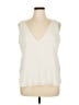Leith 100% Polyester Ivory Sleeveless Blouse Size XL - photo 1