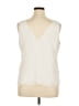 Leith 100% Polyester Ivory Sleeveless Blouse Size XL - photo 2