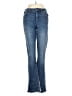 Max Studio Hearts Blue Jeans Size 6 - photo 1
