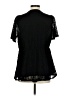 Torrid 100% Polyester Black Short Sleeve Blouse Size Med Plus (00) - photo 2
