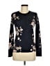 Tory Burch Floral Black Pullover Sweater Size M - photo 1