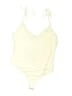 Lulus Solid Ivory Bodysuit Size L - photo 1