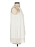 E3 by Etcetera 100% Polyester Ivory Sleeveless T-Shirt Size 2 - photo 4