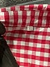 Unbranded Checkered-gingham Pink 3/4 Sleeve Blouse Size 3X - photo 7