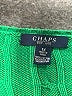 Chaps 100% Cotton Green Pullover Sweater Size 1X - photo 7