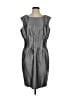 Calvin Klein Metallic Gray Cocktail Dress Size 1 - photo 1