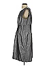 Calvin Klein Metallic Gray Cocktail Dress Size 1 - photo 5