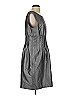 Calvin Klein Metallic Gray Cocktail Dress Size 1 - photo 4