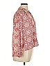 Veronica M. 100% Polyester Pink 3/4 Sleeve Blouse Size XL - photo 4