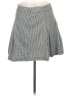 Max Studio Houndstooth Gray Black Casual Skirt Size M (estimated) - photo 1