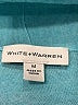 White + Warren Teal Cardigan Size M - photo 6
