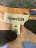 Open Edit 100% Polyester Print Tan Cocktail Dress Size XS - photo 7