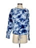 Gap Tie-dye Blue Pullover Sweater Size S - photo 1