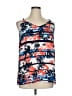 Simply Styled 100% Polyester Blue Tank Top Size XL - photo 1
