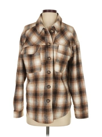 LA Hearts Long Sleeve Blouse (view 1)