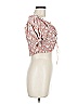 Haute Monde Pink Short Sleeve Blouse Size M - photo 4