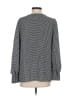Halogen 100% Polyester Houndstooth Gray Long Sleeve Blouse Size S - photo 2