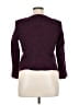 Ann Taylor LOFT Tweed Burgundy Jacket Size 14 - photo 2