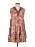 Assorted Brands 100% Rayon Paisley Brown Casual Dress Size S - photo 1