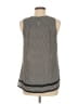 Violet & Claire 100% Polyester Gray Sleeveless Blouse Size M - photo 2