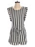 Universal Thread Stripes Gray Romper Size S - photo 1