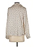 Zara Polka Dots Ivory 3/4 Sleeve Blouse Size XS - photo 2