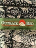 Outback Red 100% Rayon Print Black Long Sleeve Button-Down Shirt Size M - photo 7