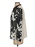 Ming 100% Polyester Black Long Sleeve Blouse Size S - photo 5