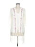 L'Amour Nanette Lepore 100% Polyester Ivory Kimono Size M - photo 1