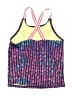 Lands' End Hearts Purple Swimsuit Top Size 7 - photo 2