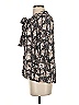 BCBGMAXAZRIA Black 3/4 Sleeve Blouse Size XS - photo 5