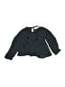 Zara Black Long Sleeve Blouse Size 4 - photo 1